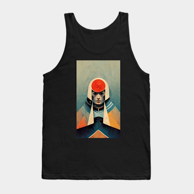 Retro Sci fi vintage illustration Tank Top by JoshWhiteArt